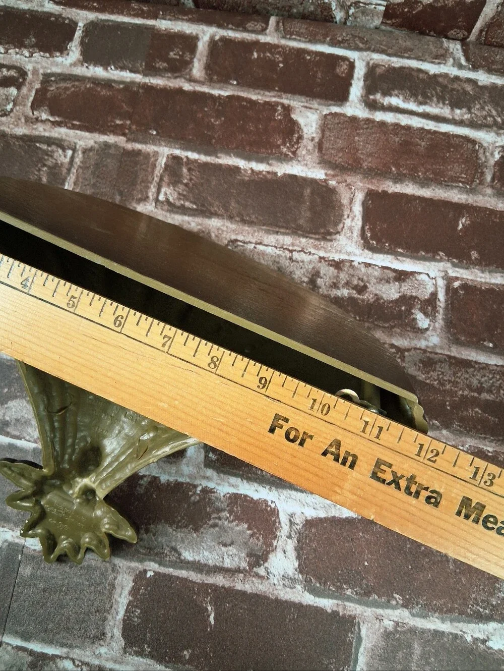 Vintage Shelf & Mirror Burwood 90s Hollywood Regency Shiny Gold Lightweight